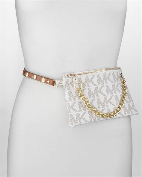 pull chain belt bag michael kors|michael kors belt with pouches.